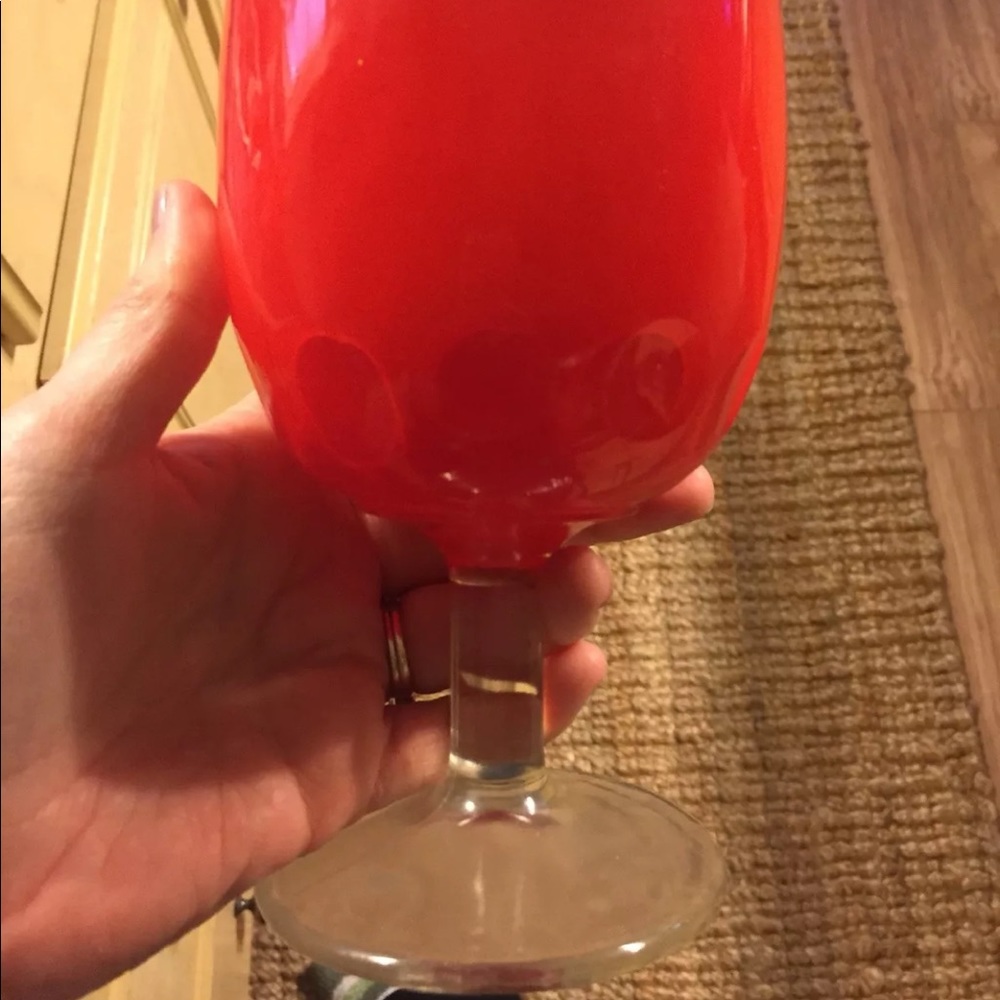 5 mid century goblets  (vintage, antique)